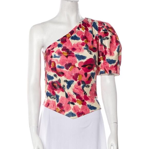 Isabel Marant Lamb Leather Crop Top